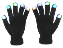 Load image into Gallery viewer, 7-Mode Flashing LED Gloves