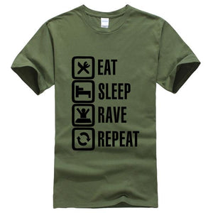 Eat Sleep Rave Repeat Tee