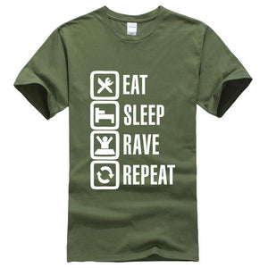 Eat Sleep Rave Repeat Tee