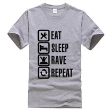 Load image into Gallery viewer, Eat Sleep Rave Repeat Tee