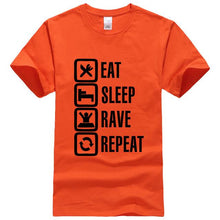 Load image into Gallery viewer, Eat Sleep Rave Repeat Tee