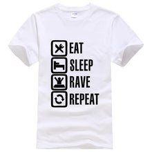 Load image into Gallery viewer, Eat Sleep Rave Repeat Tee