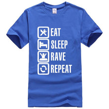 Load image into Gallery viewer, Eat Sleep Rave Repeat Tee