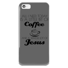 Load image into Gallery viewer, Coffee &amp; Jesus iPhone Case