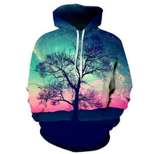 Load image into Gallery viewer, Colorful Forest Hoodie