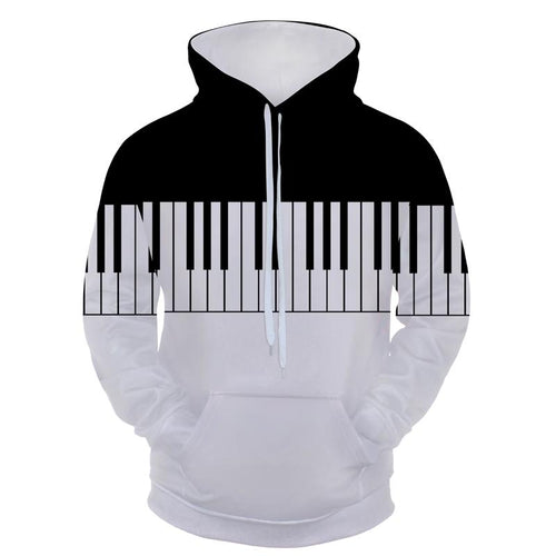 Piano Keys Hoodie