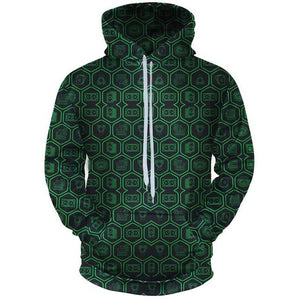 Money Pattern Hoodie