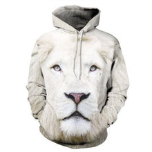 Load image into Gallery viewer, Cyan Wolf Hoodie