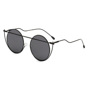 Unique Round Women Sunglasses