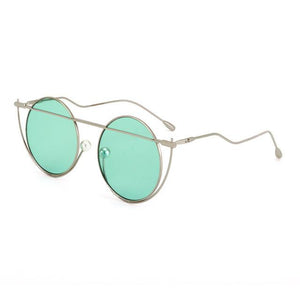 Unique Round Women Sunglasses