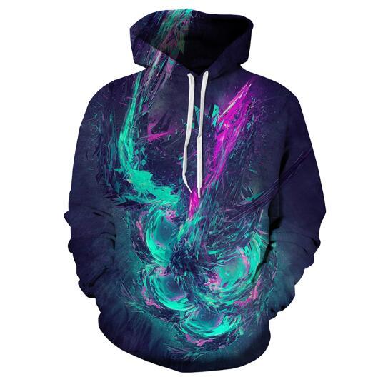 Abstract Space Hoodie