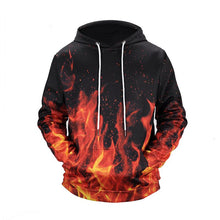 Load image into Gallery viewer, Men&#39;s Fire Hoodie