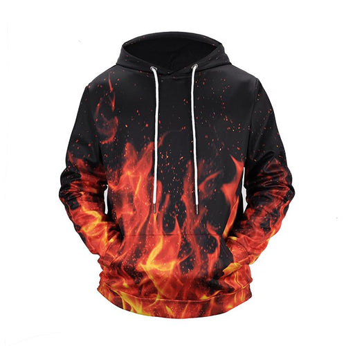 Men's Fire Hoodie