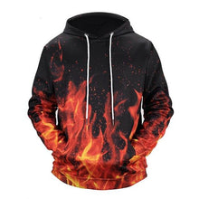 Load image into Gallery viewer, Men&#39;s Fire Hoodie