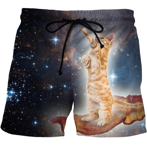 Space Cat Shorts