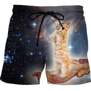Space Cat Shorts