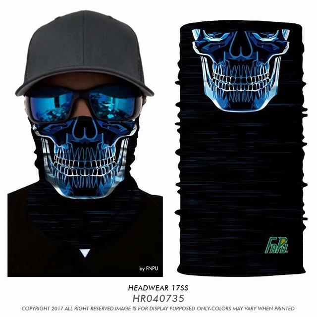 Techno Skull Bandana