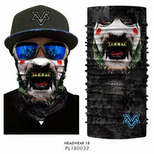 Load image into Gallery viewer, Techno Skull Bandana